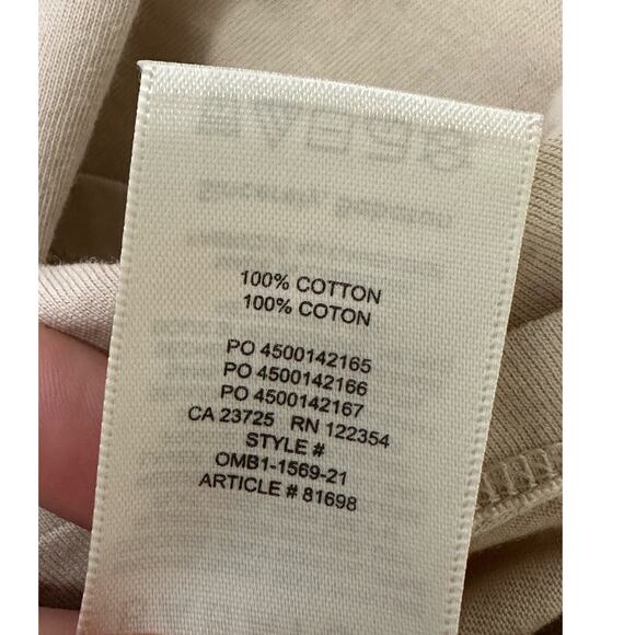 Aritzia Babaton Beige Padded Shoulder Sleeveless Top size XS - Picture 4 of 13